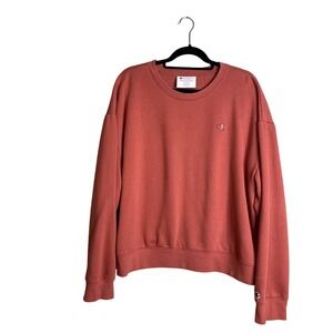 Champion Crewneck Sweatshirt‎ Womens Size XXL Boxy Pullover Mauve